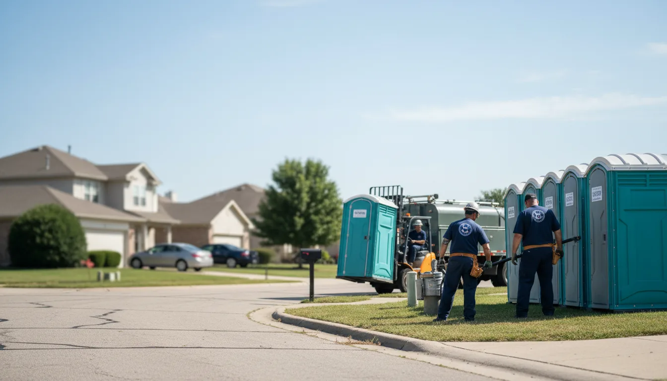 Porta Potty Rental in Lake Dallas, TX near me